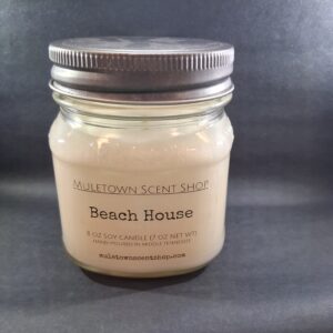 Muletown Scent Shop - Beach House - 8 Oz Candle