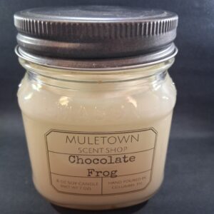 Muletown Scent Shop - Chocolate Frog - 8 Oz Candle
