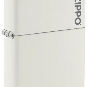 Zippo White Logo Lighter