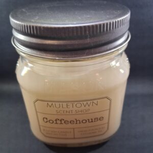 Muletown Scent Shop - Coffeehouse - 8 Oz Candle