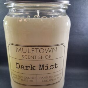 Muletown Scent Shop - Dark Mist - 16 oz Candle