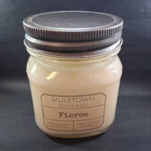 Muletown Scent Shop - Fierce - 8 Oz Candle