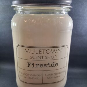 Muletown Scent Shop - Fireside - 16 oz Candle