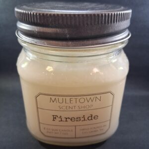 Muletown Scent Shop - Fireside - 8 Oz Candle