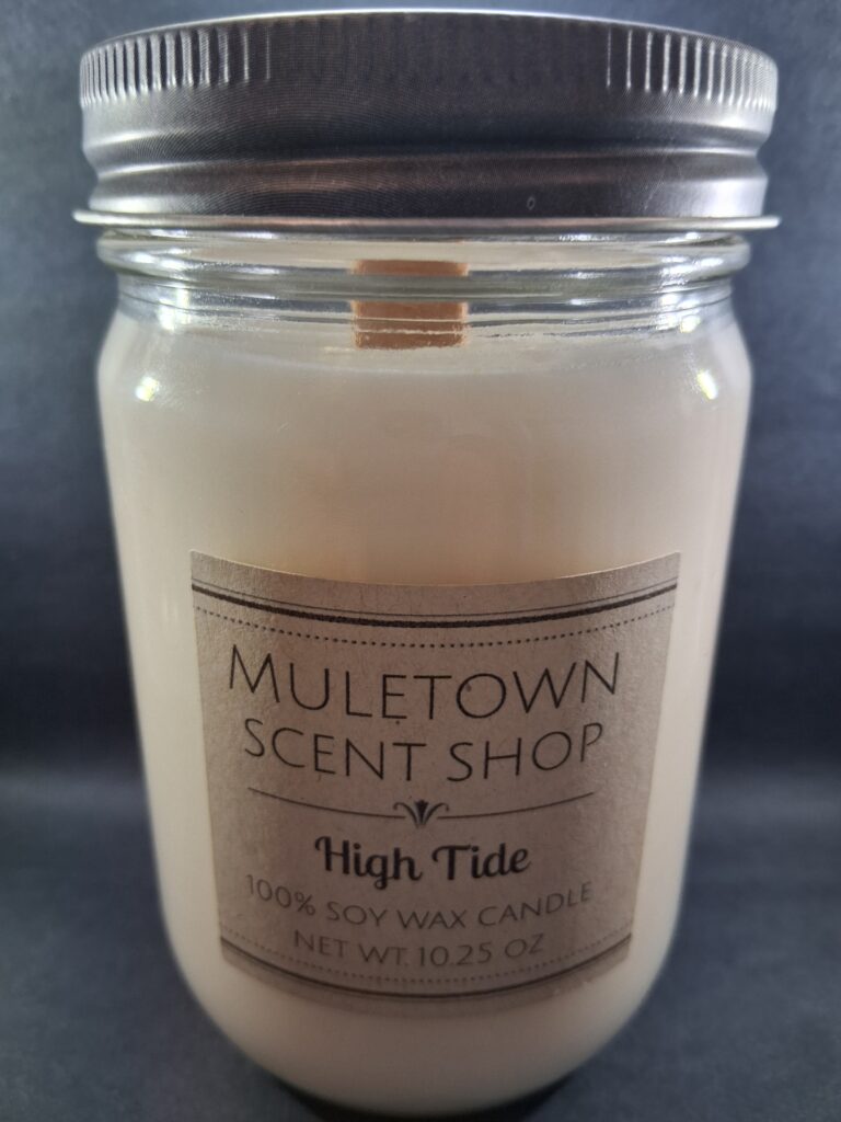 Muletown Scent Shop - 10 oz Candle - High Tide