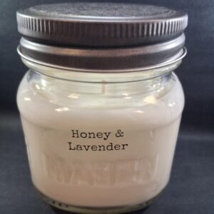 Muletown Scent Shop - Honey and Lavender - 8 Oz Candle