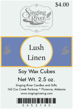 Singing River Wax Melts - Lush Linen