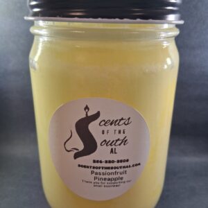 Scents of the South Jar Candle - Passionfruit Pineapple