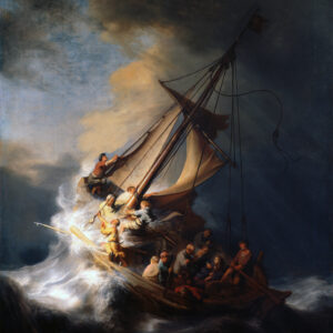 8x10 Print - Christ in the Storm on the Sea of Galilee - Rembrandt