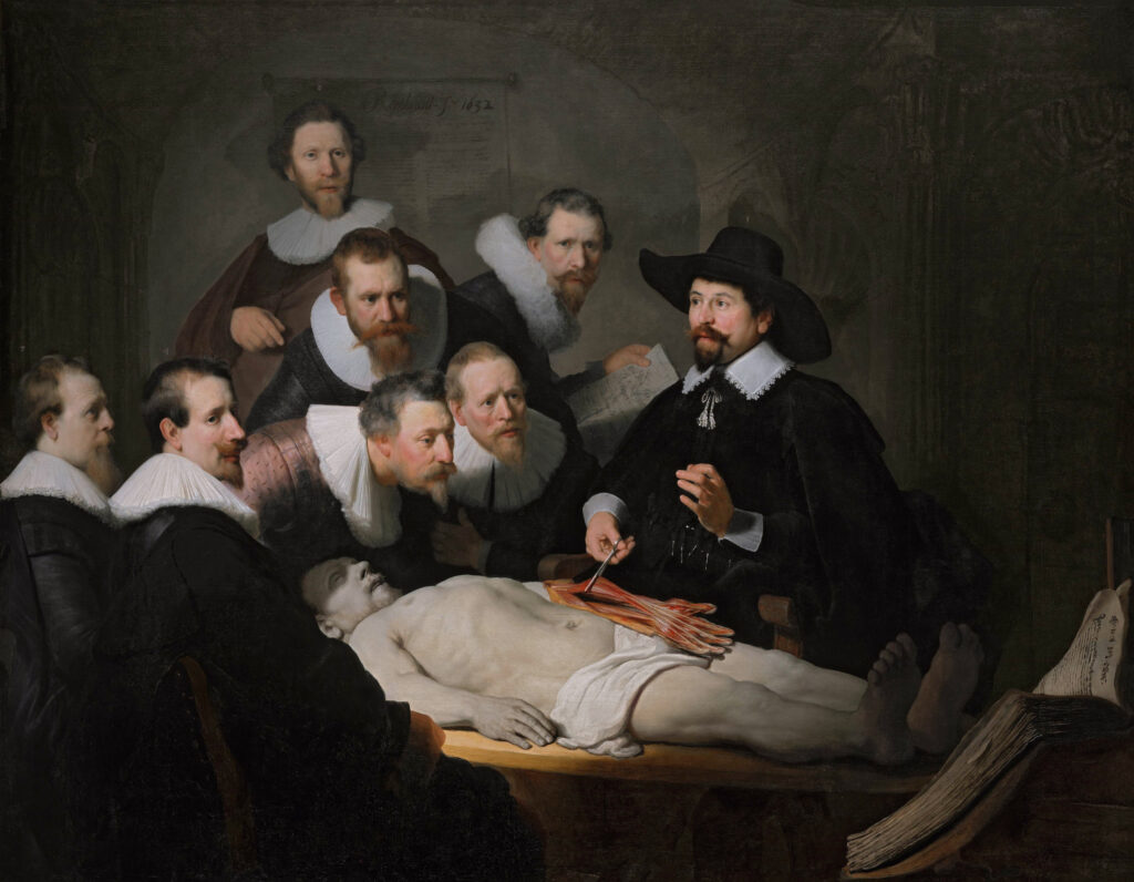 8x10 Print - The Anatomy Lesson of Dr. Nicholaes Tulp - Rembrandt