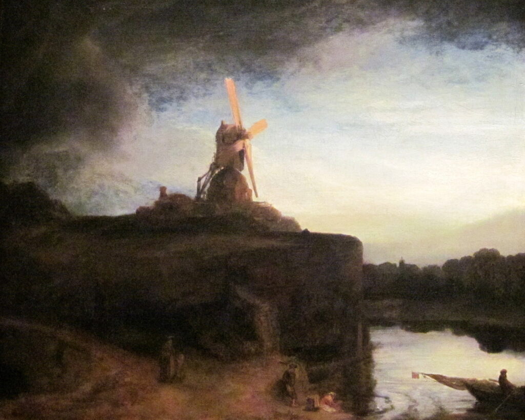 8x10 Print - The Mill - Rembrandt
