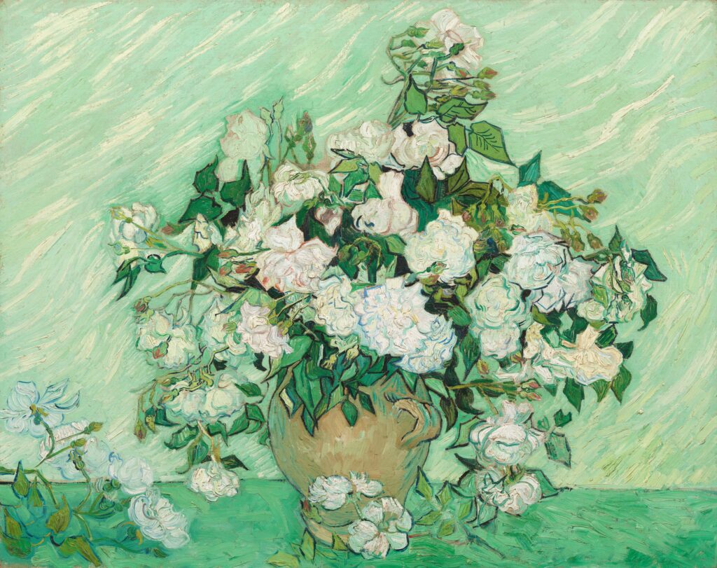 8x10 print - Roses - Van Gogh