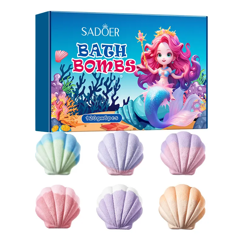Sadoer Bath Bombs - Purplish Pink