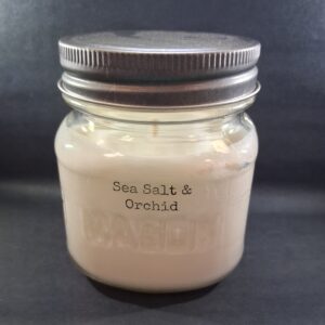 Muletown Scent Shop - Sea Salt and Orchid - 8 Oz Candle