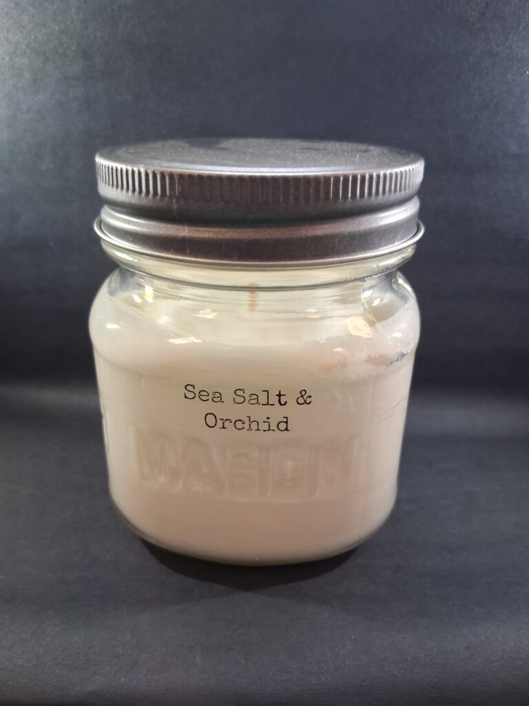 Muletown Scent Shop - Sea Salt and Orchid - 8 Oz Candle