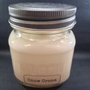 Muletown Scent Shop - Snow Cream - 8 Oz Candle
