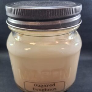 Muletown Scent Shop - Sugared Doughnut - 8 Oz Candle