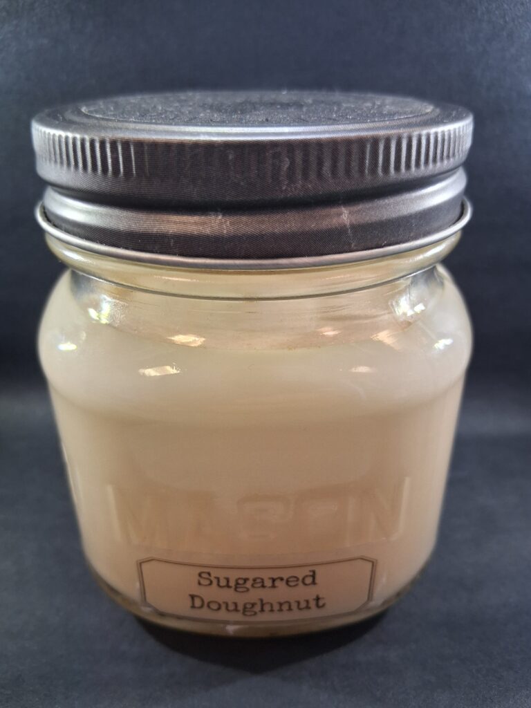 Muletown Scent Shop - Sugared Doughnut - 8 Oz Candle