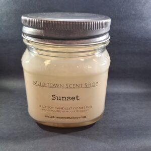 Muletown Scent Shop - Sunset - 8 Oz Candle