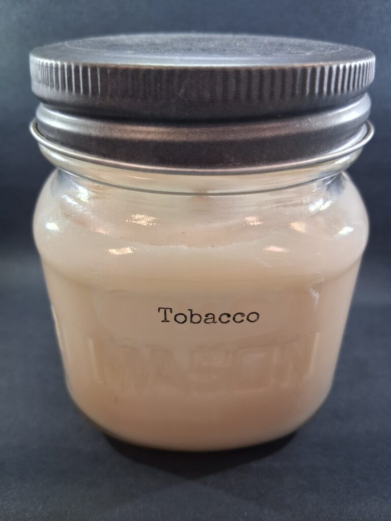 Muletown Scent Shop - Tobacco - 8 Oz Candle